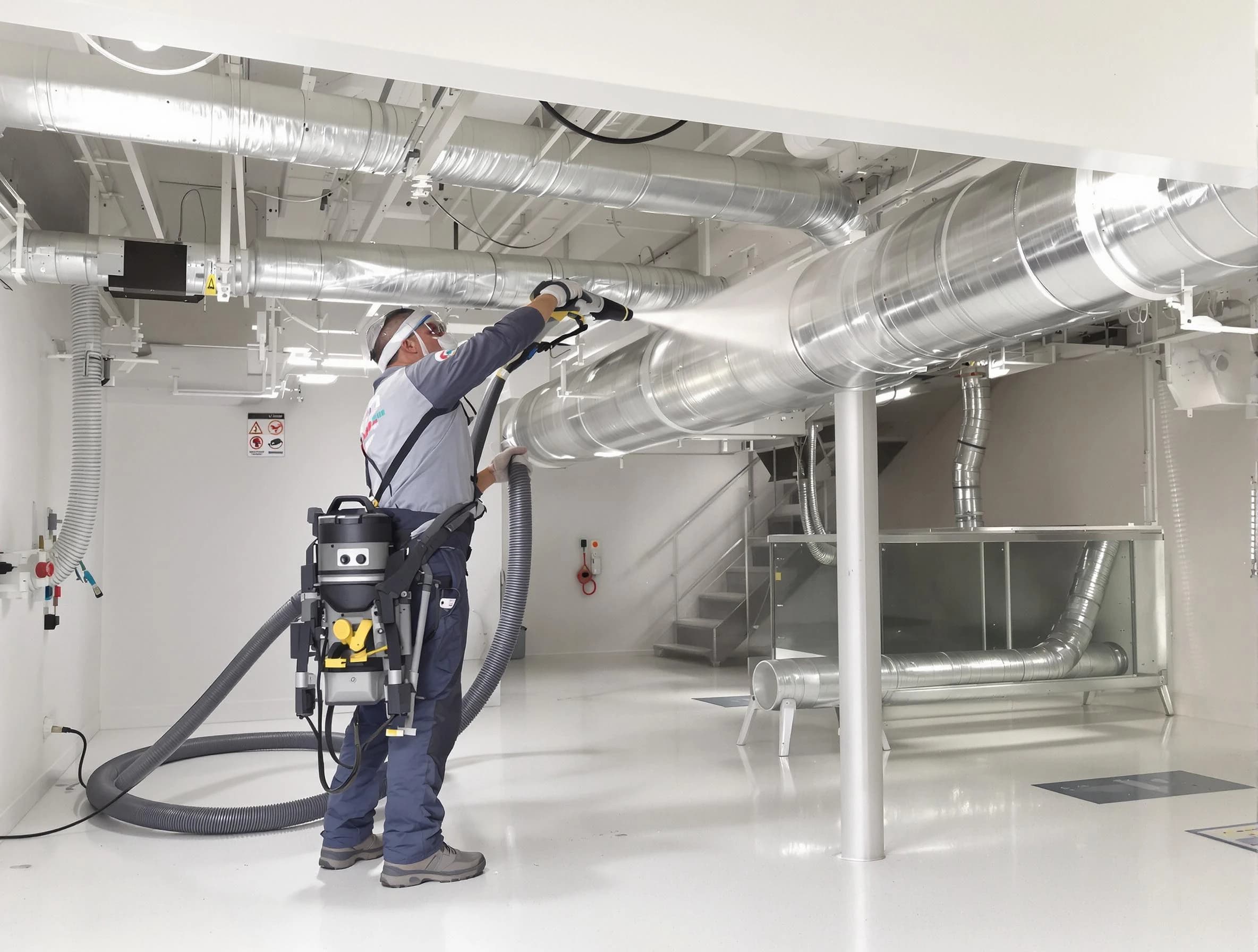 Professional central duct cleaning by Clarksville Air Duct Cleaning in Clarksville