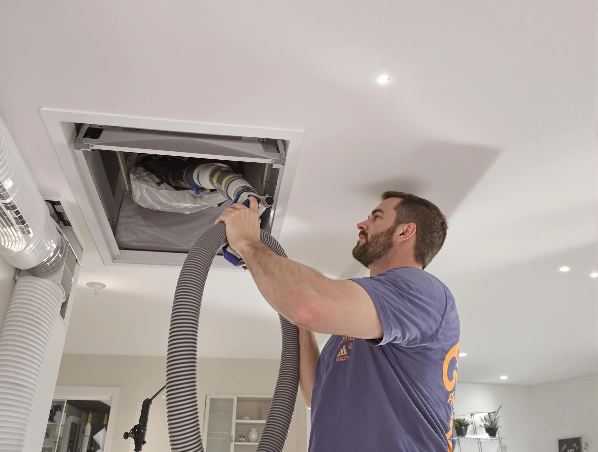 Precision indoor duct cleaning by Clarksville Air Duct Cleaning in Clarksville