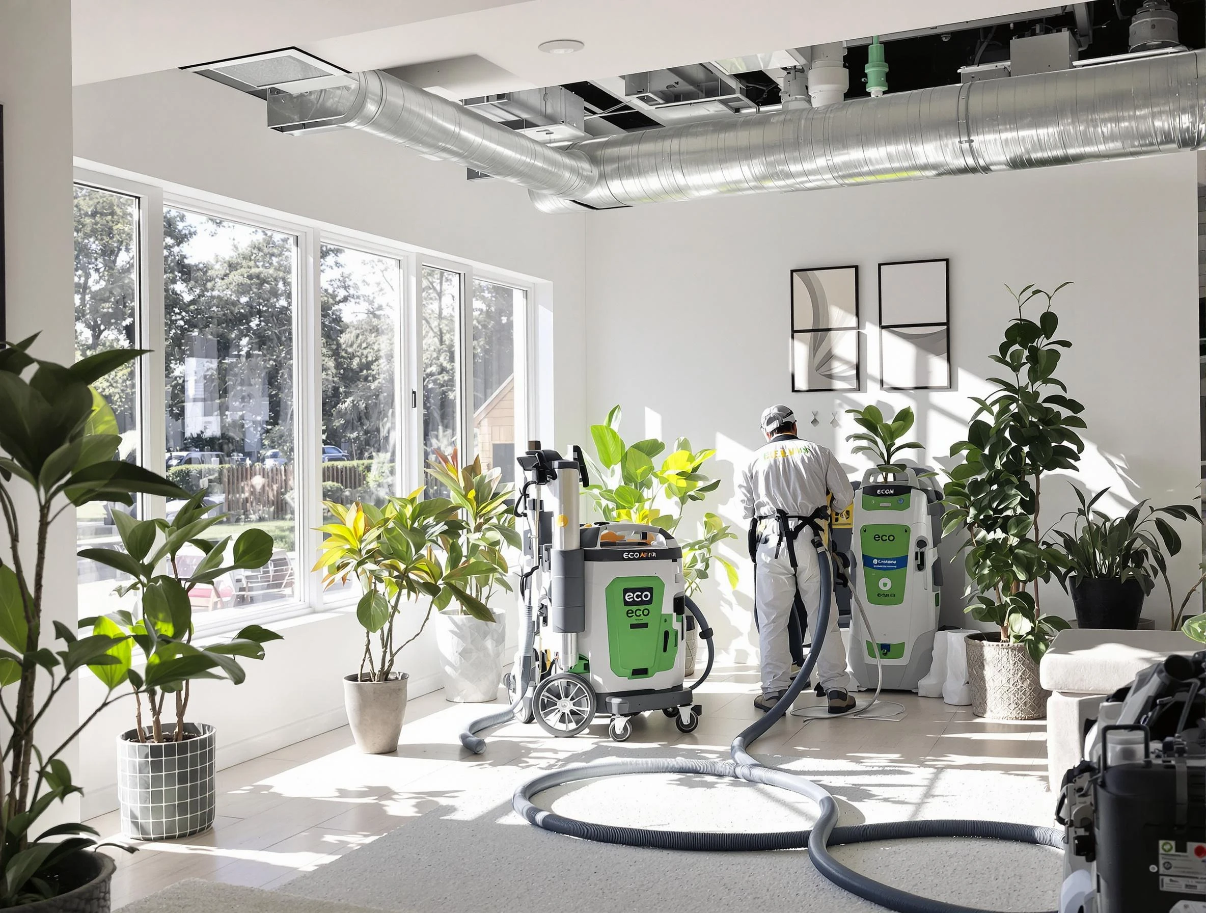 Environmentally-friendly duct cleaning by Clarksville Air Duct Cleaning in Clarksville
