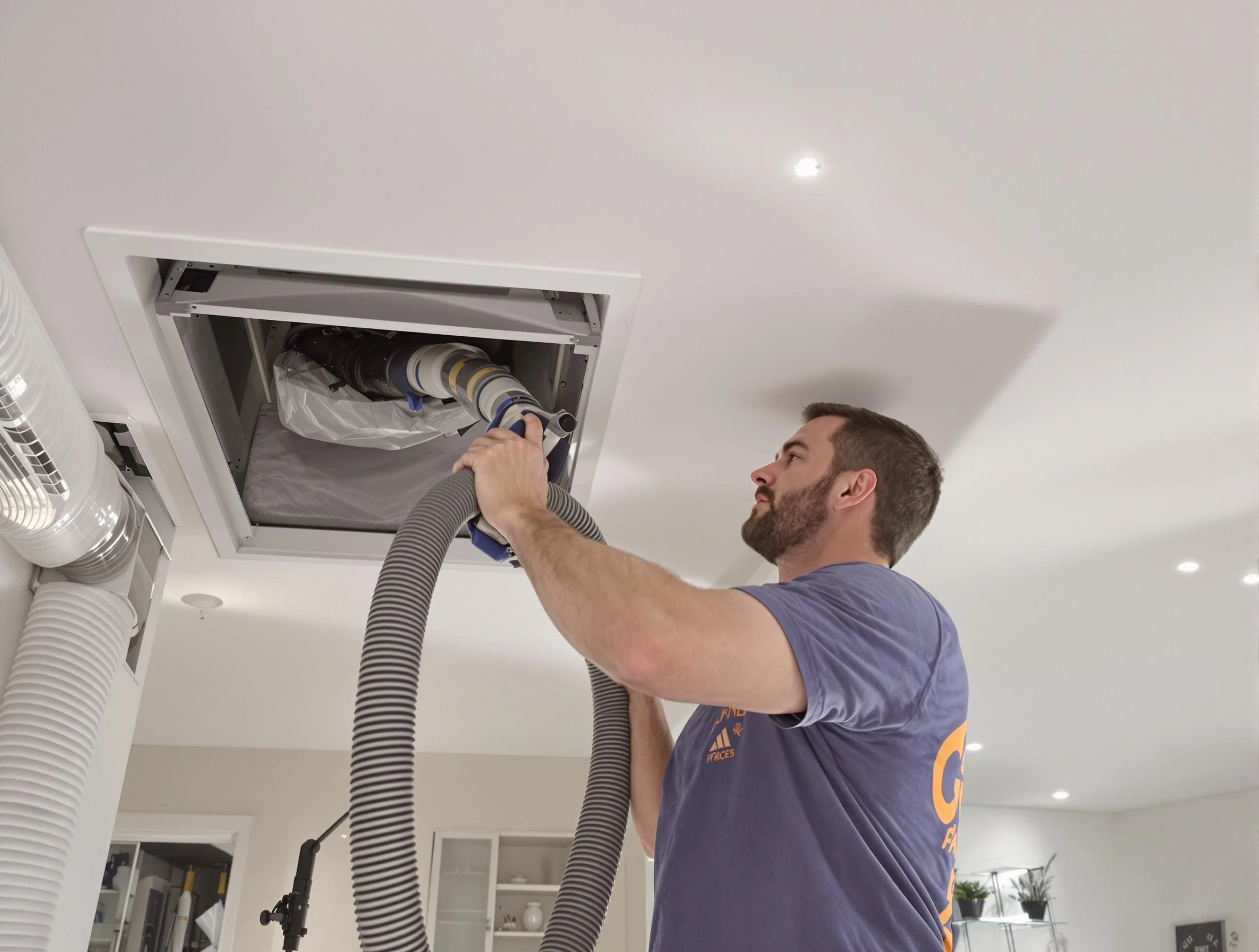 Precision indoor duct cleaning by Clarksville Air Duct Cleaning in Clarksville